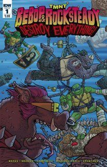 Подростки Мутанты Ниндзя Черепашки: Бибоп и Рокстеди уделывают вселенную