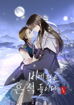 Следы, оставленные дожём